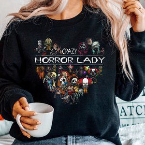 Crazy Horror Lady Sweater
